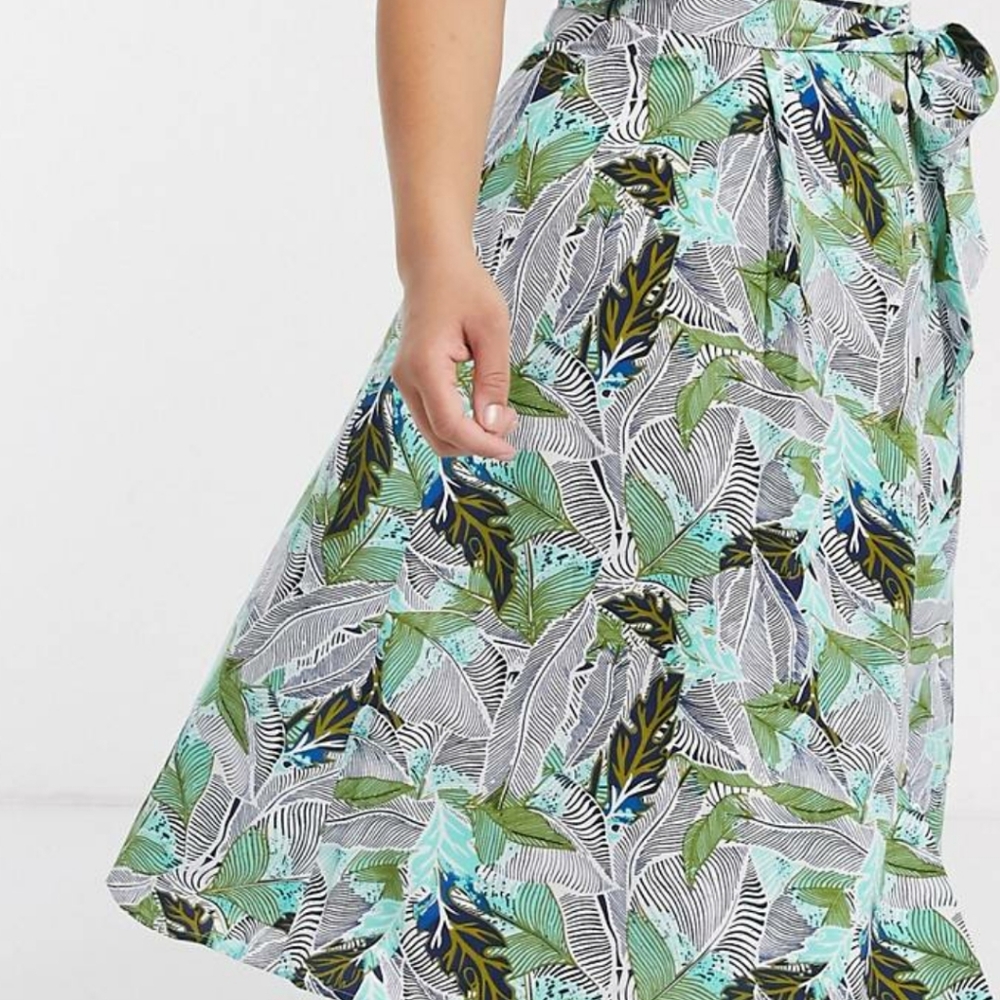 Multicolor Midi ASOS skirt